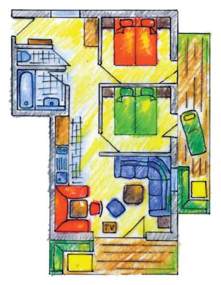 Apartmenthaus Florian Lam Exteriör bild